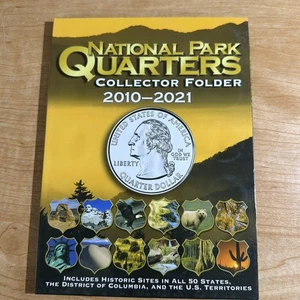 2010-2021 NATIONAL PARK QUARTER COLLECTORS ALBUM WHITMAN PUBLISHING LLC! - Picture 1 of 8