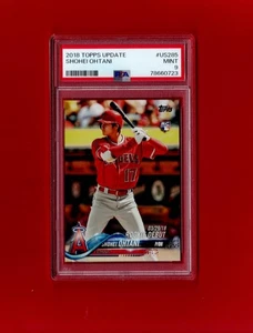 Actualización Topps 2018 #US285 Shohei Ohtani (tarjeta de novato) PSA 9 como nuevo $$$$ - Imagen 1 de 2