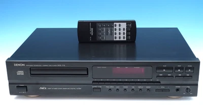 Vintage 90s Denon DCD-715 CD-Player Coax Digital Out 20 Bit ASLC✅ - Bild 1 von 4