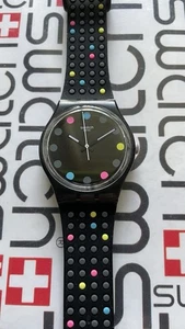 Swatch Boule Facette GB305 Standard Gents 34mm Silicone - Picture 1 of 6