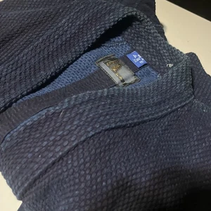 Japanese Indigo Dyed Cotton Kendo Gi Jacket 3L Double Layer 雅 Fuji Daruma Used - Picture 1 of 19