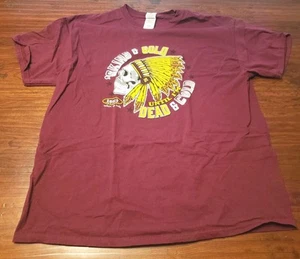 Washington Redskins Smack Apparel T-Shirt. Rot und Gold bis ich tot und kalt bin XL - Bild 1 von 5