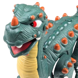 2008 Fisher-Price IMAGINEXT Spike Jr. The ULTRA DINOSAUR Roaring Walking Toy - Picture 1 of 7