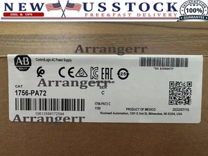 Módulo de fuente de alimentación de CA Allen Bradley 1756-PA72 en caja nuevo sellado 1756PA72 - Imagen 1 de 9