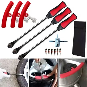 Durable Tire Spoon Lever Dirt Bike Tire Changing Tool Motorcycle Tire Changer - Foto 1 di 16