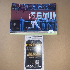 Cam Smith Signed 6x4 Photo Houston Astros Florida State Seminoles JSA COA - Picture 1 of 4