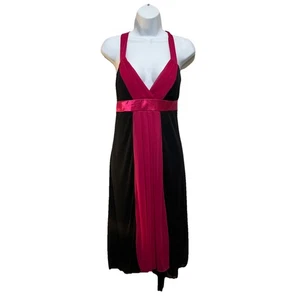 RUBY ROX Dress Womens L Black Pink Y2K VTG Punk Formal Cocktail Party Homecoming - Picture 1 of 10