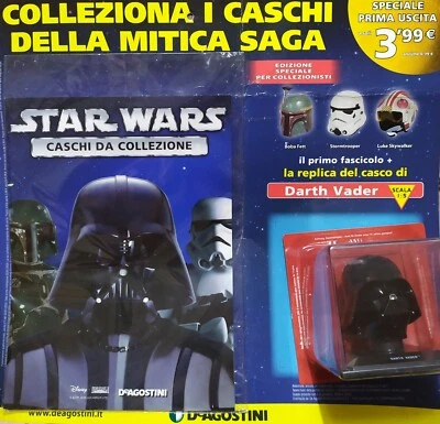 ✨⭐️🌟STAR WARS DARTH VADER HELMET 1:5  COLLECTION DE AGOSTINI Italia  ✨⭐️🌟⭐️ - Immagine 1 di 2