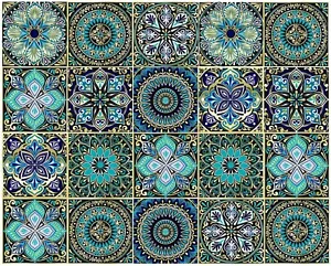 Adesivi Piastrelle Pavimenti Peel and Stick, 20 Pezzi 6” x 6” Adesivo Backsplash Piastrelle NUOVO - Foto 1 di 9