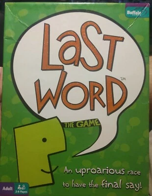 Last Word The Game Family Night Board Get Together Card Buffalo Game Kid - Image 1 of 4