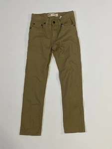 Levi's 510 Skinny Jeans Boys 12 Reg  26x26 Beige Denim - Picture 1 of 5