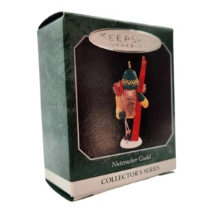 Hallmark 1998 Miniature Ornament ~ NUTCRACKER GUILD ~ 5th in Series ~ Very Good - Picture 1 of 4