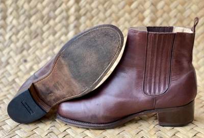 JIL SANDER Mujer Marrón Chelsea Botas Talla 37.5 EU | 7.5 US | 4.5 UK Foto 1 de 4