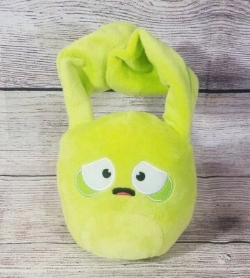 Hana Zuki Full of Treasures Hemka Plush Lime Green Scared Mood Hasbro B8375 2015 - Image 1 of 4