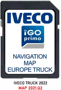 IVECO System Iveconnect 7 - SD Card Map "inch Touch Screen UK - EU 2021 - 2022 - Picture 1 of 2