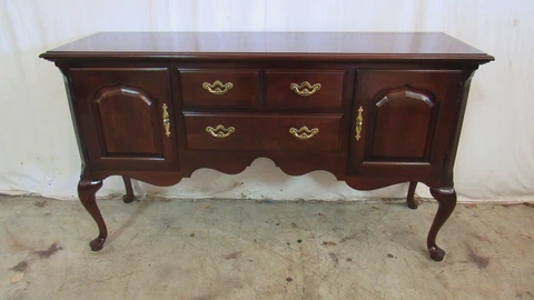 Thomasville Sideboard Buffet Cherry Designer Cover