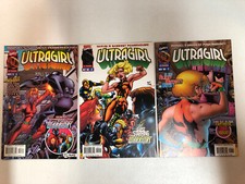 Ultragirl (1996) #1 2 3 (VF/NM) Complete Set Leonard Kirk art New Warriors