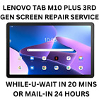 LENOVO TAB M10 PLUS 3RD GEN DISPLAY LCD TOUCH SCREEN DIGITIZER REPAIR SERVICE