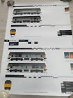 Rail locomotive design memorabilia x 4 A2 prints