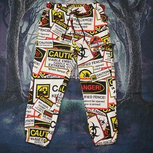 The Hundreds x Jurassic Park All Over Print Malcolm Sweatpants Vintage Design XL - Picture 1 of 5