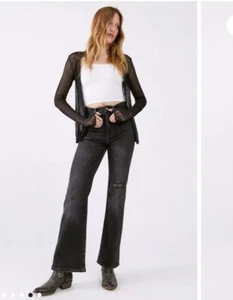 BDG High-Waisted Comfort Stretch Flare Jeans Urban Outfitters Neu mit Etikett Größe 24 - Bild 1 von 6