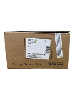 Schlage Passage Latch ND10S ATH (ATHENS) 625 (Polished Chrome) Grade 1 - Picture 1 of 9