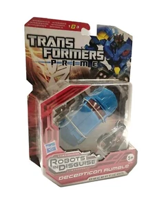 Transformers Prime Deluxe Class Robot in Disguise Decepticon Rumble Figure - Picture 1 of 3