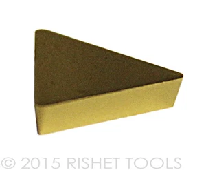 RISHET TOOLS TPU 322 C5 Multi Layer TiN Coated Carbide Inserts (10 PCS) - Picture 1 of 1