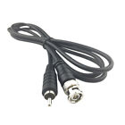 BNC Male to RCA Male Coax Cable Cord Adapter Connector for CCTV DVR Camera L_ex