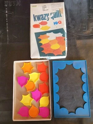 Vintage Hi-Q Kwazy Quilt A Solitaire Puzzle Game By GABRIEL 1977  Game - Image 1 of 4