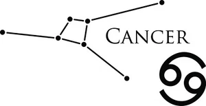 Cancer Constellation Vinyl Decal - Picture 1 of 3