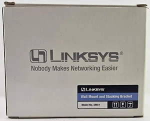 LOTE DE 10 SOPORTES DE MONTAJE EN PARED Y APILAMIENTO LINKSYS SM01 - Imagen 1 de 6