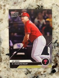 2020 TOPPS NOW ROAD TO OPENING DAY RTOD CARD PHILADELPHIA PHILLIES JAY BRUCE