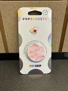 PopSockets Phone Grip Stand ROSE MARBLE POPGRIP PopSocket Swappable Top - Picture 1 of 2