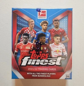 2021-22 Topps Finest Bundesliga Mini Hobby Box 1x Auto QTY - New & Sealed - Picture 1 of 5