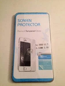 iPhone 6/6S 9H Tempered Glass + 0.33mm in 10 Packs - Picture 1 of 3