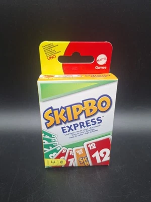 Mattel HWV20 Skip-Bo Express Skibo Kartenspiel Spiel NEU OVP UNGEÖFFNET  - Bild 1 von 3