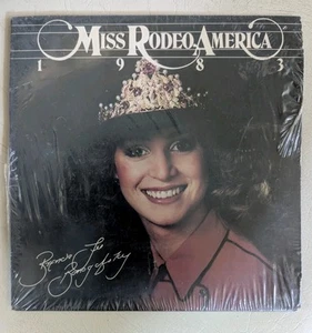 Sealed rare Miss Rodeo America 1983 private country North Dakota record 45 - Picture 1 of 2