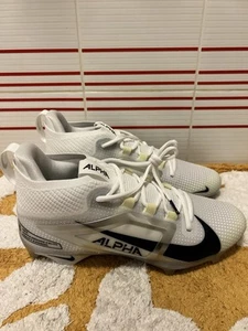 Botines de fútbol Nike Alpha Menace 4 Elite blancos FD7036-100 para hombre talla 11 nuevos - Imagen 1 de 5