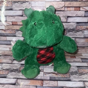 2023 PETSMART DREAM THE DRAGON Green PLUSH PET TOY WITH SQUEAKER Christmas 10” - Picture 1 of 11
