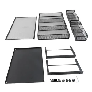 Monitor Stand Riser Desk Organizer With Storage Shelf For Laptop Black - Picture 1 of 2