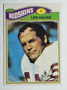 1977 Topps #478 Len Hauss (VGEX) - Picture 1 of 2