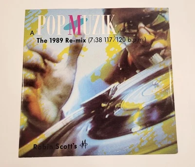 Robin Scott's M - Pop Muzik - The 1989 Re-mix - 12" - Vinyl - free shipping - Image 1 of 4