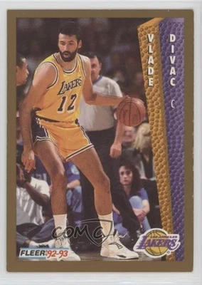 1992-93 Fleer Vlade Divac #107 HOF - Image 1 of 2