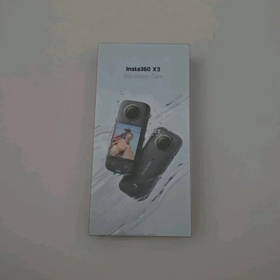 NEW (sealed box) Insta360 X3 5.7K 360 Ai Action Camera 4k Waterproof Touchscreen - Image 1 of 2