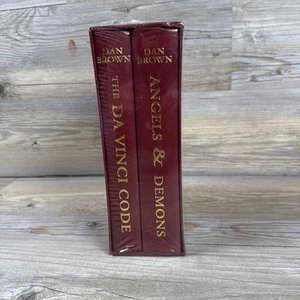 Da Vinci Code and Angels & Demons Hardcover Slipcase Boxed Set Dan Brown Sealed - Picture 1 of 6