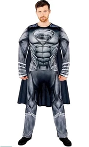 Amscan Mens Superman Justice League Fancy Dress Costume Large - Picture 1 of 7