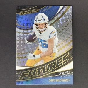 2025 Panini Revolution Futures Ladd McConkey #10 Chargers - Bild 1 von 2