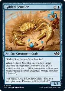 Gilded Scuttler #7 | Near Mint | Foundations Jumpstart Magic MTG - Picture 1 of 1