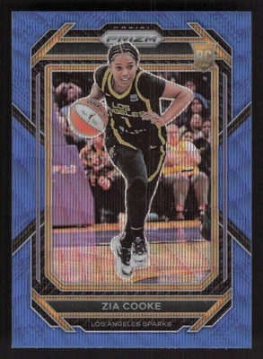 2023 Panini Prizm WNBA #142 Zia Cooke Blue Wave RC - Image 1 of 2